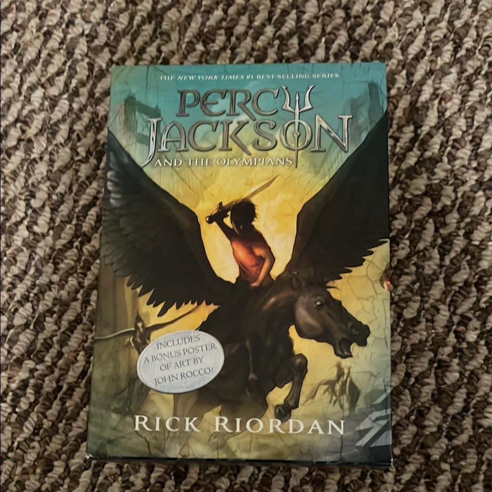 Percy Jackson and the Olympians (Green Cover) -